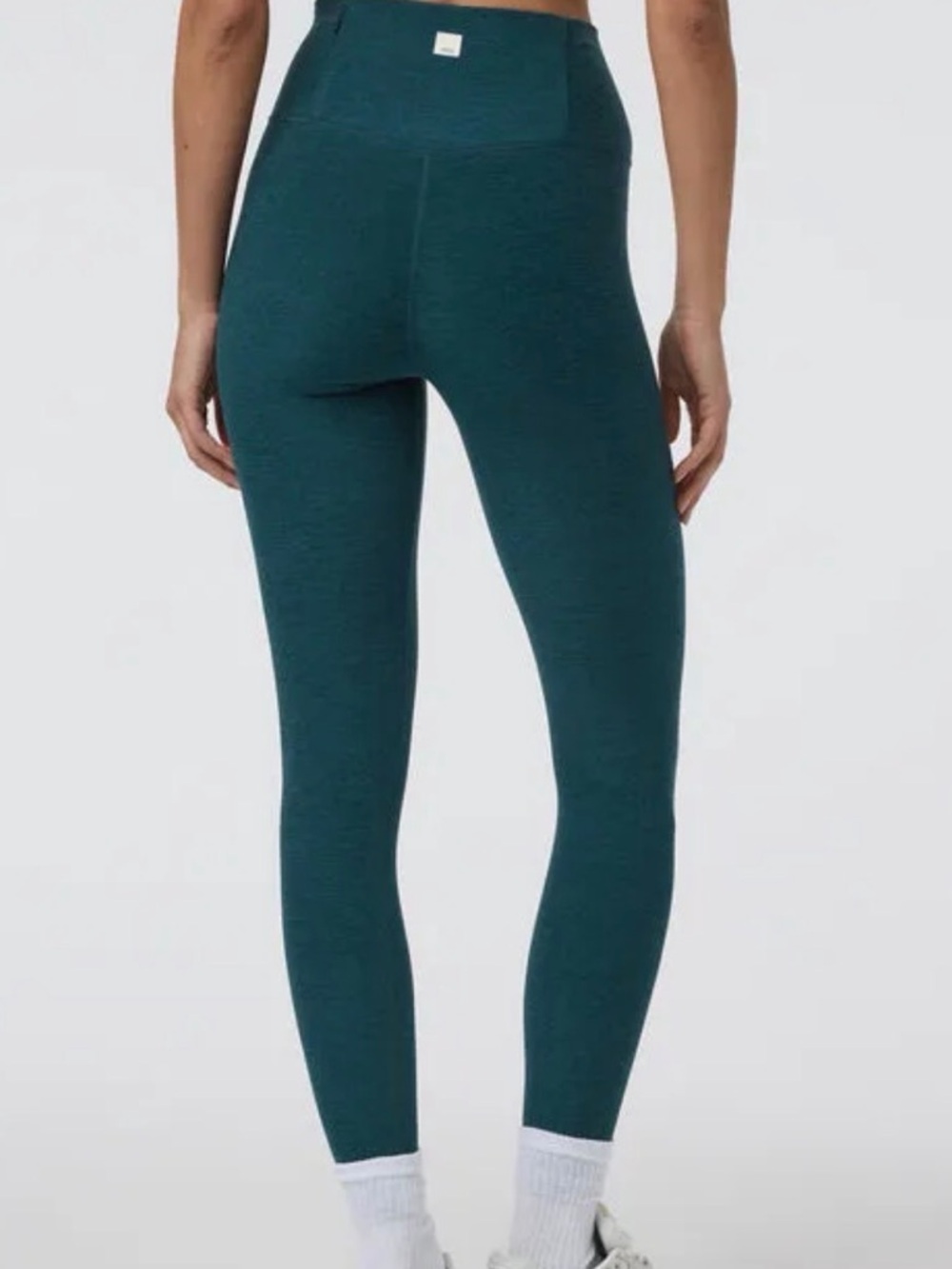 Vuori Clean Elevation Legging M Green Teal High Rise 7/8 Yoga Gym